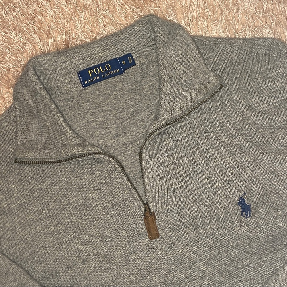 POLO Ralph Lauren 1/4 Zip, 100% Cotton Sweater